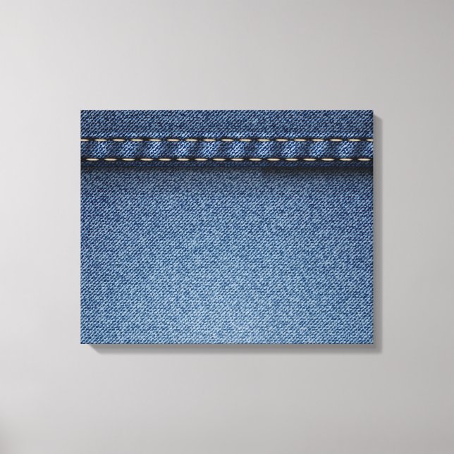 Impressão Em Tela Jeans de Denim (Frente)