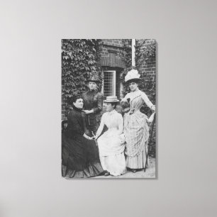 Impressão Em Tela Jennie Jerome, senhora mais atrasada Randolph