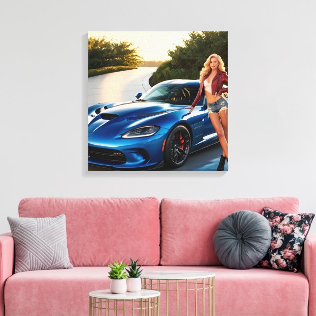 Impressão Em Tela Jenny (Insitu(Sala de estar))