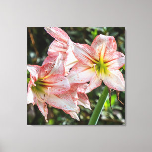 Impressão Em Tela Jersey Lilies na Floresta Tropical