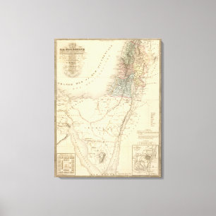 Impressão Em Tela Jerusalem histórico, Palestina