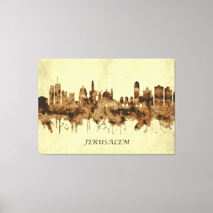 Impressão Em Tela Jerusalém Israel