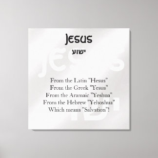 Impressão Em Tela Jesus