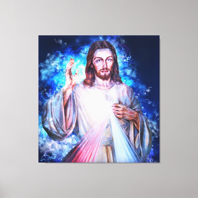 Impressão Em Tela Jesus (Frente)