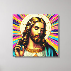 Impressão Em Tela Jesus canvas!