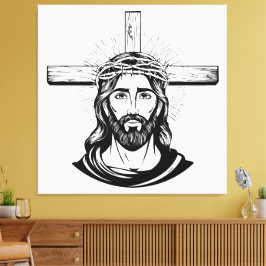 Impressão Em Tela Jesus Cristo