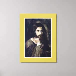 Impressão Em Tela Jesus Cristo 1888, de Georg Karl Franz Cornicelius