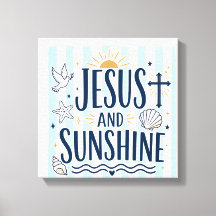 Jesus e Lona de Sol