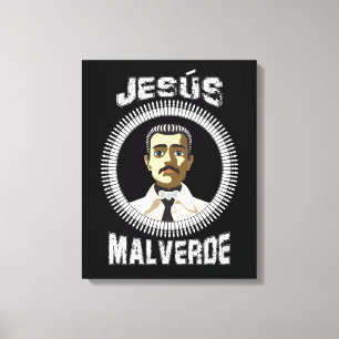 Impressão Em Tela Jesus Malverde Mexicano Hero Gift Jesus Malverde