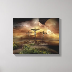 IMPRESSÃO EM TELA JESUS NA CRUZ