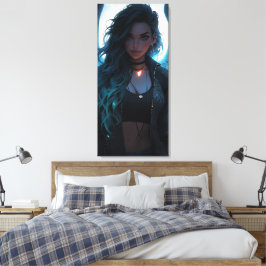 Impressão Em Tela Jinx como um anjo