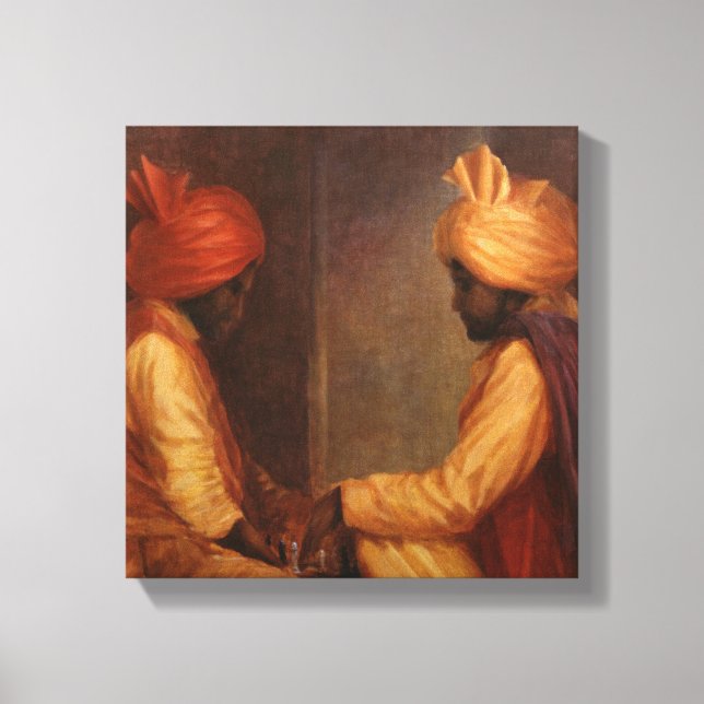 Impressão Em Tela Jogo de xadrez (Frente)