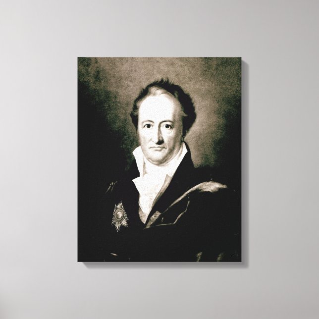 Impressão Em Tela Johann Wolfgang Goethe (Frente)