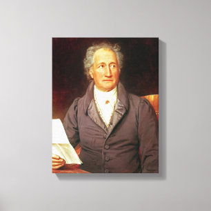 Impressão Em Tela Johann Wolfgang von Goethe 1828