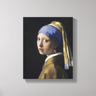 Impressão Em Tela Johannes Vermeer - Rapariga com um Ouriço de Pérol