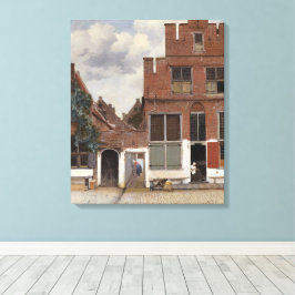 Impressão Em Tela Johannes Vermeer, Visão Das Casas Em Delft