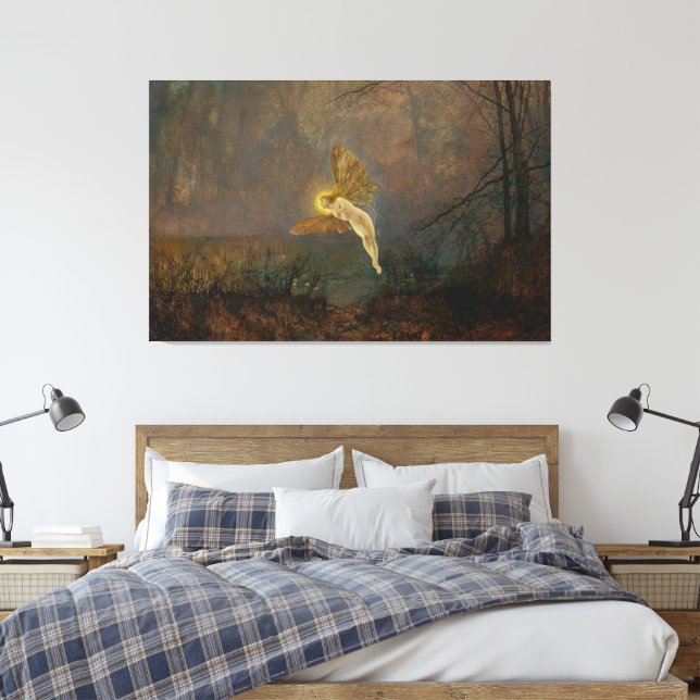 Impressão Em Tela John Atkinson Grimshaw - Noite de Midsummer ou Íri (Insitu(Quarto))