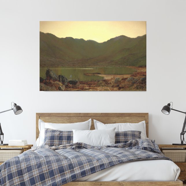 Impressão Em Tela John Atkinson Grimshaw - The Haunt of the Heron (Insitu(Quarto))