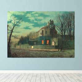 Impressão Em Tela John Atkinson Grimshaw - Yew Court, Scalby