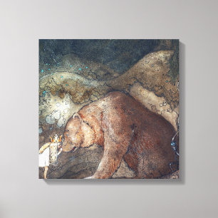 Impressão Em Tela John Bauer Pobre Basse