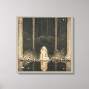 Impressão Em Tela John Bauer Tuvstarr 1913 CC0790 grandes