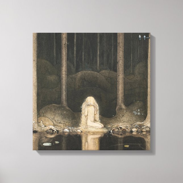 Impressão Em Tela John Bauer Tuvstarr CC0247 grande (Frente)