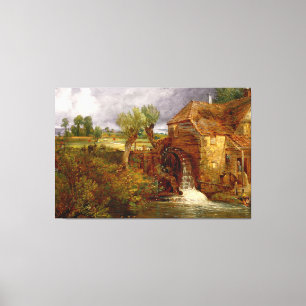 Impressão Em Tela JOHN CONSTABLE A Mill at Gillingham no Dorset 1826