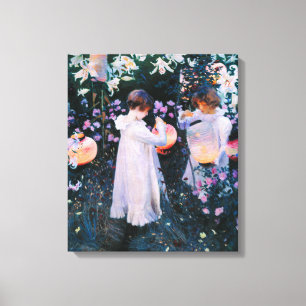 Impressão Em Tela John Singer Sargent Carnação Lily Lily Rosa