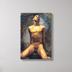 Impressão Em Tela John Singer Sargent - estudo masculino