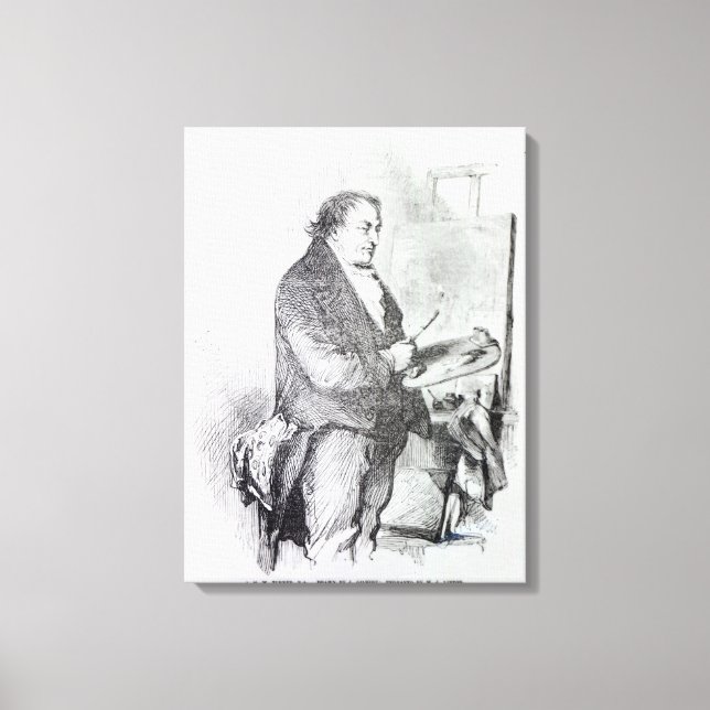 Impressão Em Tela John Thomas Smith | Joseph Mallord William Turner (Frente)