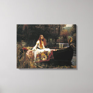 Impressão Em Tela John William Waterhouse A Senhora De Shalott