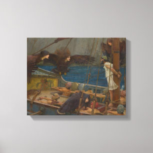 Impressão Em Tela John William Waterhouse - Ulysses e as Sirens