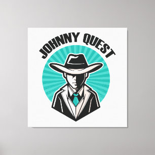 Impressão Em Tela Johnny Quest