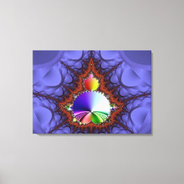 Impressão Em Tela Jornada Fractal