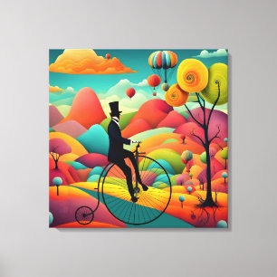 Impressão Em Tela Jornada Mágica