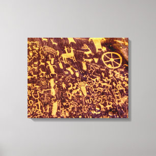 Impressão Em Tela Jornal Rock American Indian Utah