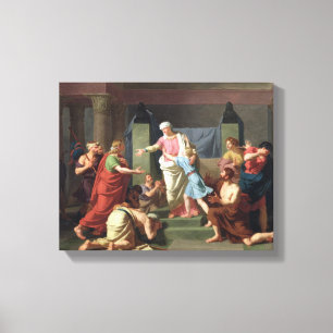 Impressão Em Tela Joseph reconheceu por seus irmãos, 1789