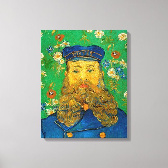 Impressão Em Tela Joseph Roulin - Van Gogh - c1889 (Frente)