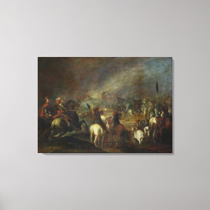 Impressão Em Tela Joshua nas paredes de Jericho