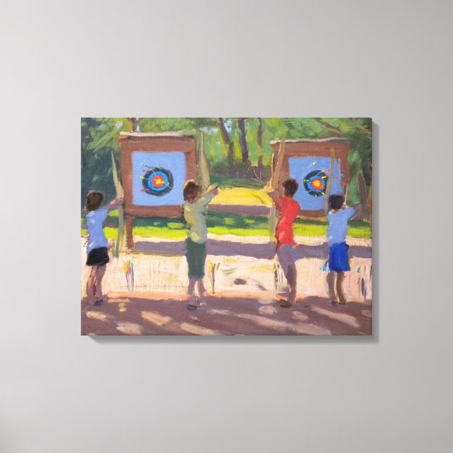 Impressão Em Tela Jovens Arqueiros 2012 (Frente)