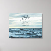 Joyful In Hope Christian Inspirational Ocean