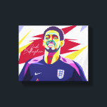 Impressão Em Tela Jude Bellingham Wpap Pop Art<br><div class="desc">Jude Bellingham Wpap Pop Art</div>