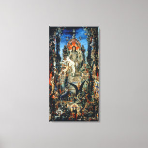 Impressão Em Tela Júpiter e Semele, 1894-1995 (óleo na canvas)