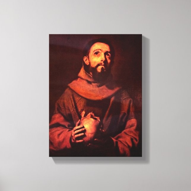 Impressão Em Tela Jusepe de Ribera - Rua Francis de Assisi (Frente)