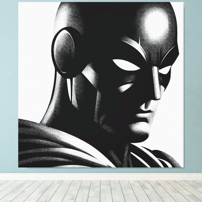 Impressão Em Tela Justiça mascarada (Insitu(piso de madeira))