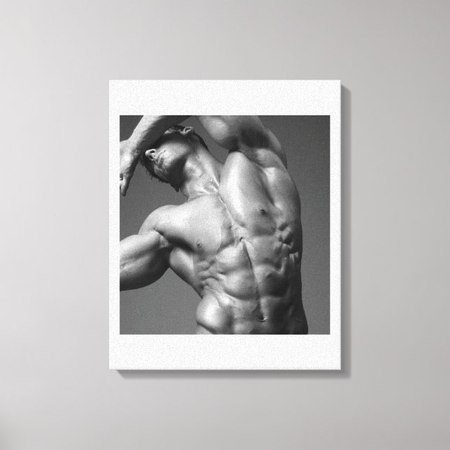 Impressão Em Tela Justin Woltering Bodybuilder Picture Wrap (Frente)