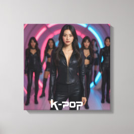 IMPRESSÃO EM TELA K-POP