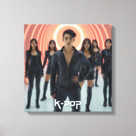 IMPRESSÃO EM TELA K-POP - SEUL - ÁSIA