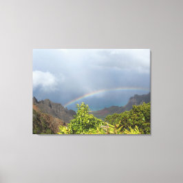 Impressão Em Tela Kalalau Rainbow Estendido Tela Impressão