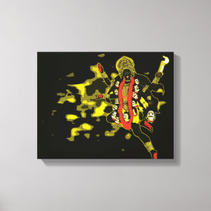 Impressão Em Tela Kali A Deusa Escura